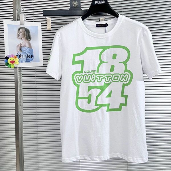 確保済みルイヴィトン ネオンカラー LV 1854ニット Tシャツ コピー vui01037
