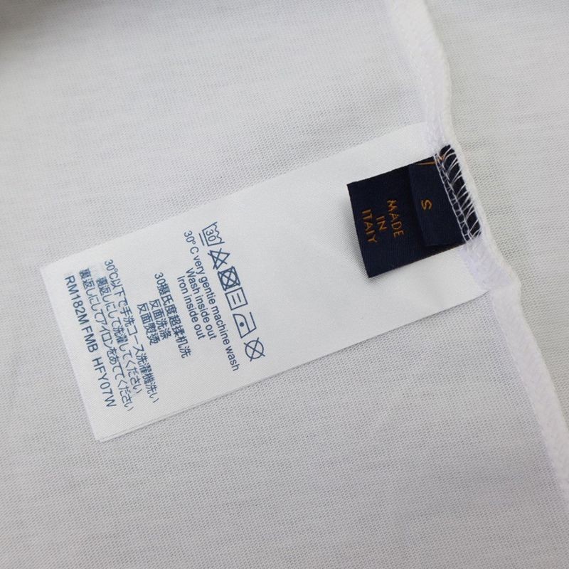 人気No1 ルイヴィトン プリント 偽物 クルーネック Tシャツ vui27156代引きを販売
