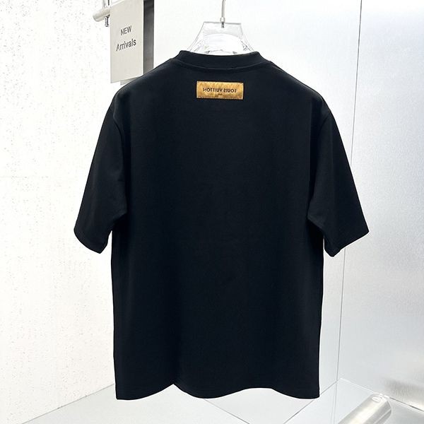 定番ルイヴィトン ブランドロゴ Tシャツ コピー 2色 vui43483激安送料無料