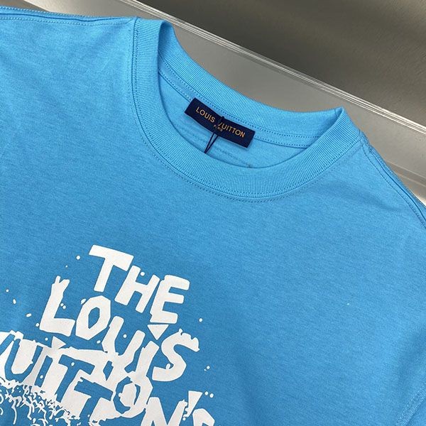 入手困難ルイヴィトン LVコンサートプリントTシャツ 偽物 vui92036激安送料無料