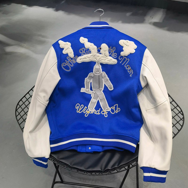 可愛い ​ルイヴィトン ジャケット コピー バーシティ ブルー アウター vuj54274代引きを販売