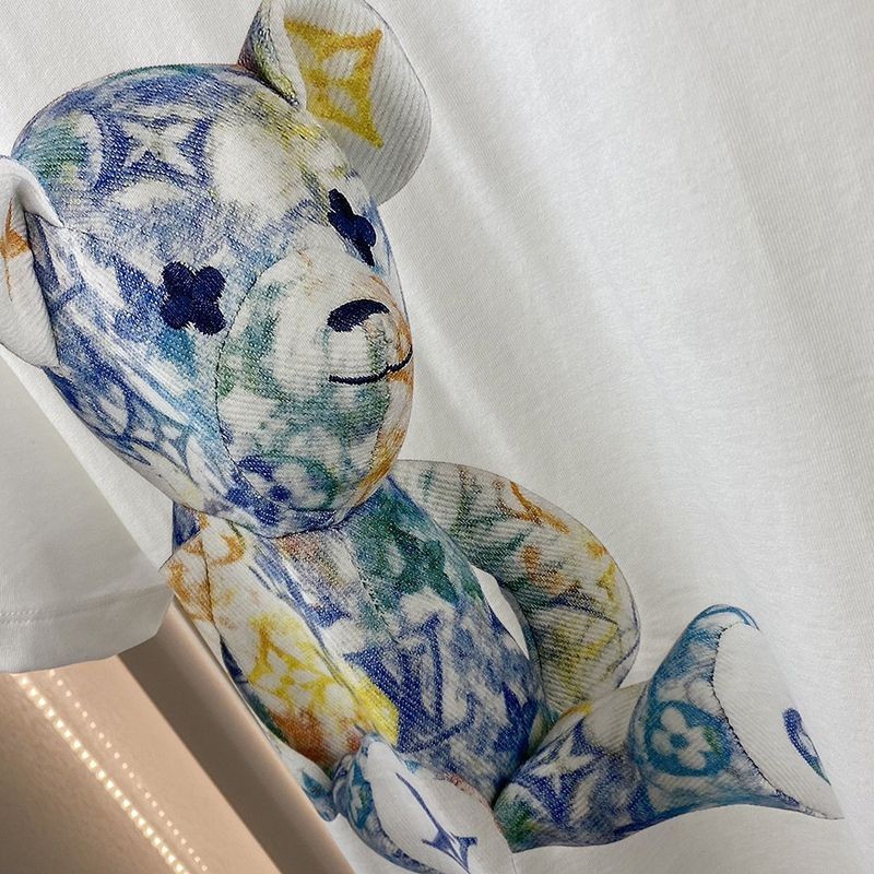 世界中で大人気♪ルイヴィトン☆プリントTシャツ vuk18454最高級