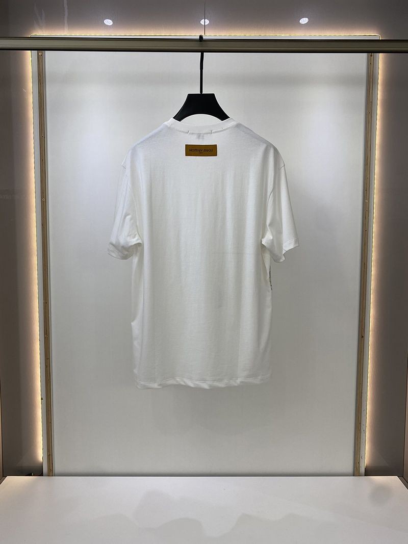 世界中で大人気♪ルイヴィトン☆プリントTシャツ vuk18454代引きを販売