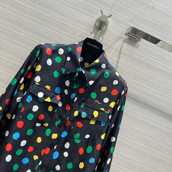 すぐ届く【限定コラボ】LV ドット マスキュリンシャツ 偽物 vuk20433通販