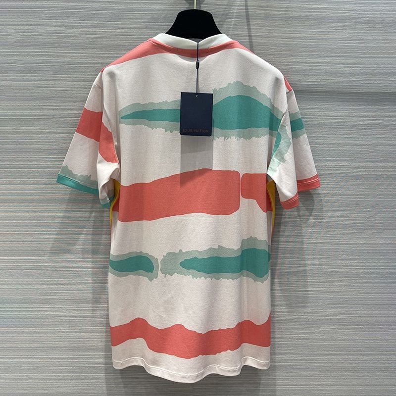 稀少ルイヴィトン Tシャツ スーパーコピー トロピカルプリント vul43986高い品質