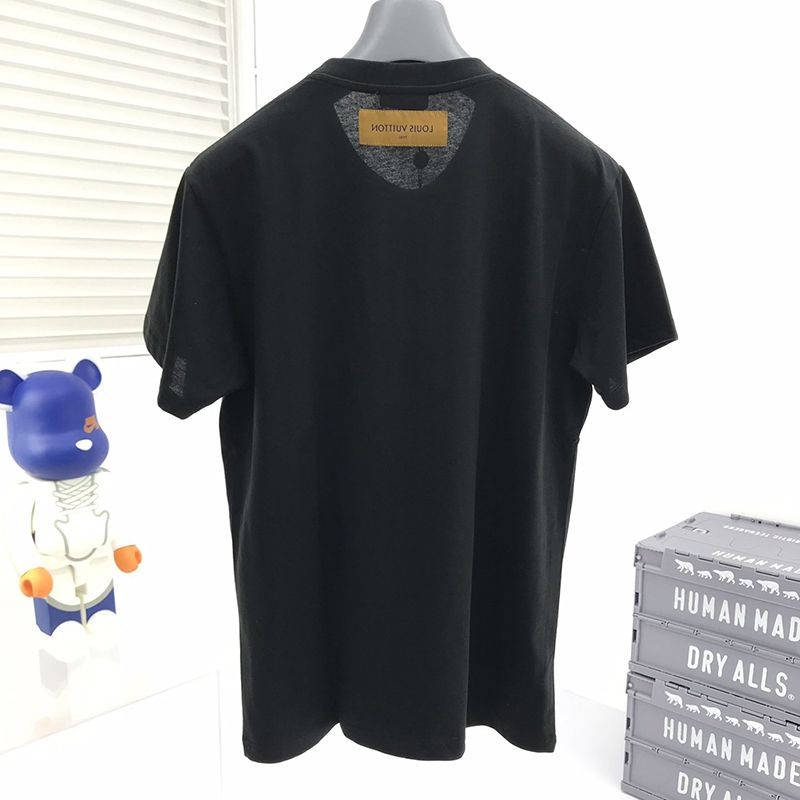 目を惹くカラー希少品★​ルイヴィトン☆ジャカードダック クルーネック Tシャツ 偽物 vul56356通販