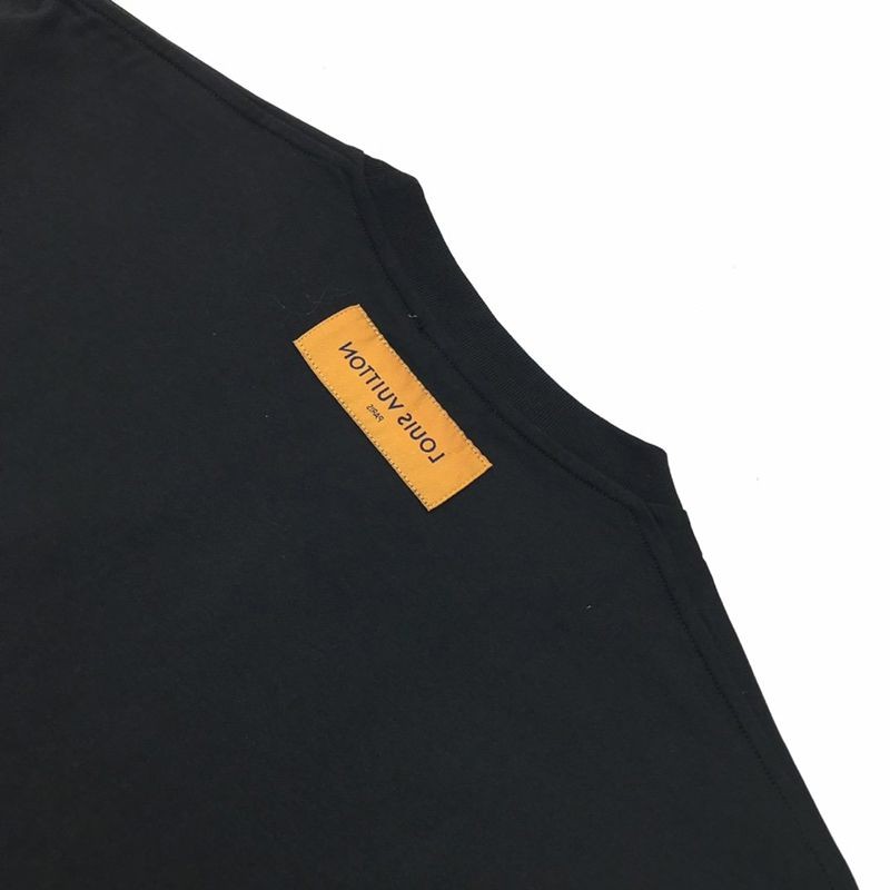 目を惹くカラー希少品★​ルイヴィトン☆ジャカードダック クルーネック Tシャツ 偽物 vul56356人気
