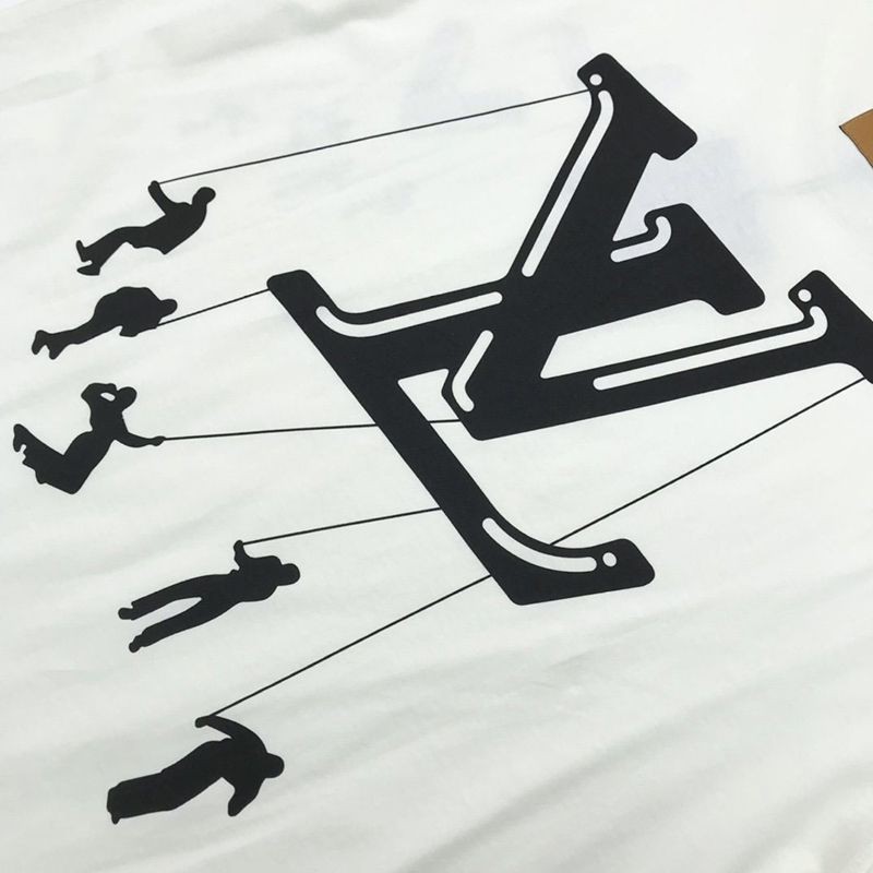 超希少！ルイヴィトン コピー Tシャツ トップス 半袖 メンズ レッド vul57718人気