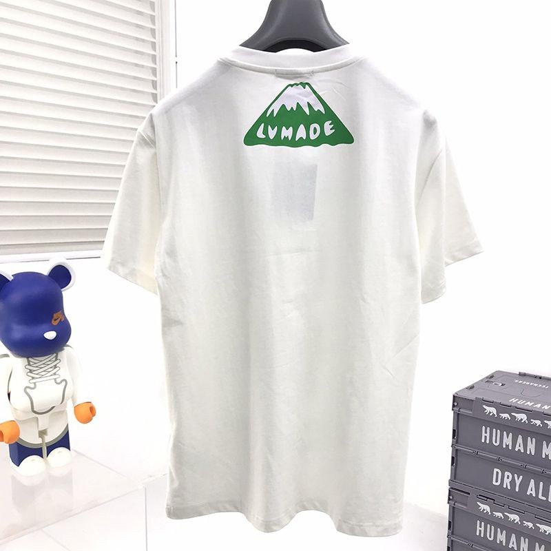 日本未入荷【​ルイヴィトン×NIGOコラボ 偽物】ダック クルーネック Tシャツ vul75375通販