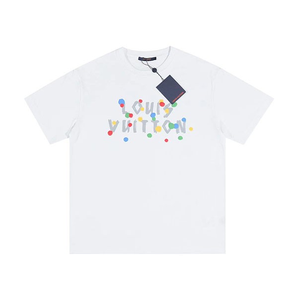 ルイヴィトン 草間彌生 コピー ロゴ Tシャツ vum00260通販