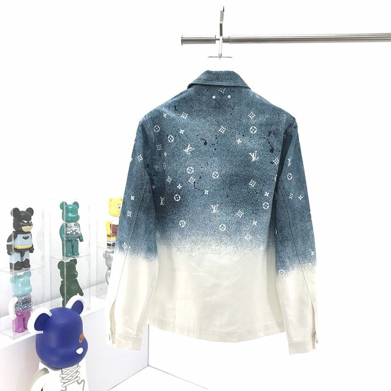 定番【最先端のお洒落☆】ルイヴィトン シャツ ワークウエアシャツ 偽物 vum08481通販