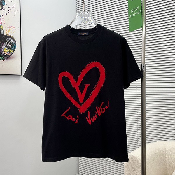 ☆超人気☆ルイヴィトン Tシャツ スーパーコピー コットン 2色 vum10034激安送料無料