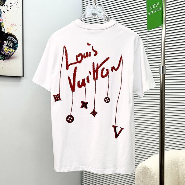 ☆超人気☆ルイヴィトン Tシャツ スーパーコピー コットン 2色 vum10034人気