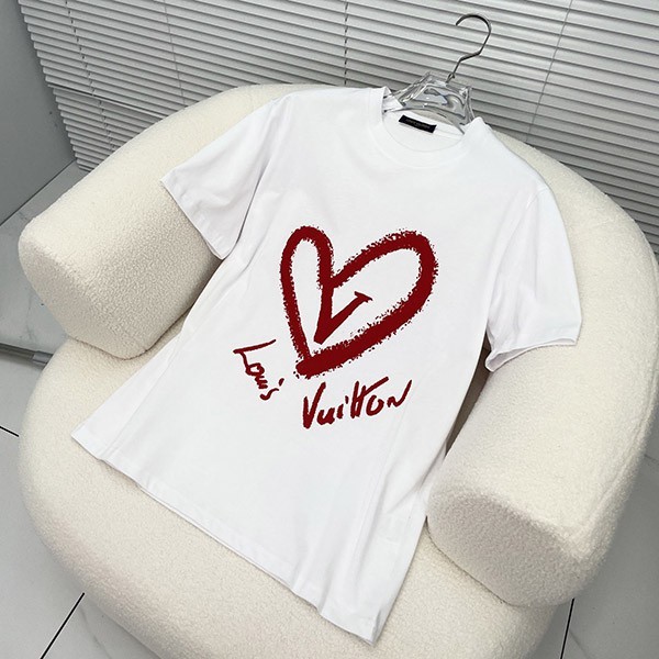 ☆超人気☆ルイヴィトン Tシャツ スーパーコピー コットン 2色 vum10034最高級