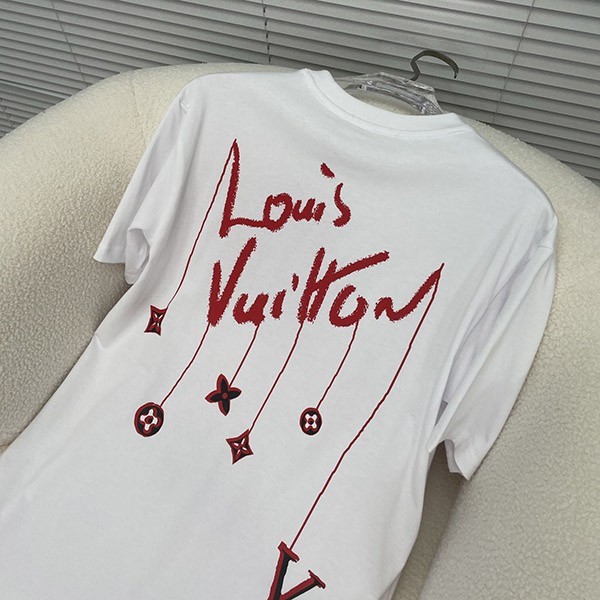 ☆超人気☆ルイヴィトン Tシャツ スーパーコピー コットン 2色 vum10034品質保証