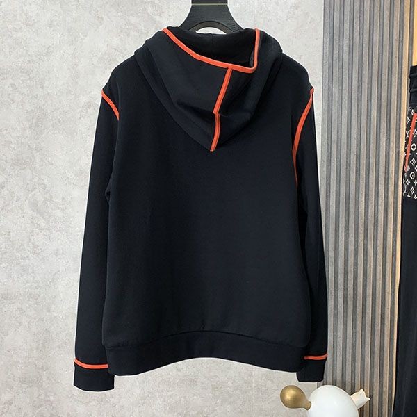 ルイヴィトン プリントフーディ パーカー コピー 上下セット vum20735最高級