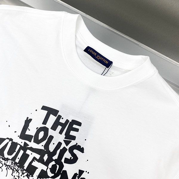 入手困難ルイヴィトン LVコンサートプリントTシャツ スーパーコピー vum73328激安送料無料