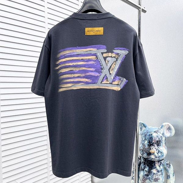 高品質 ルイヴィトン Tシャツ スーパーコピー コットン 半袖 vun70174最高級