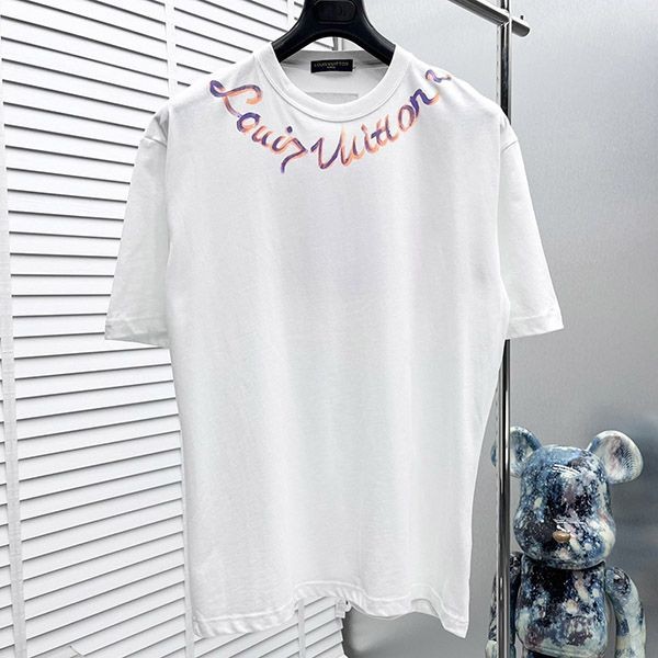 高品質 ルイヴィトン Tシャツ スーパーコピー コットン 半袖 vun70174品質保証