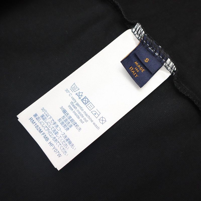 超話題! ルイヴィトン プリント クルーネック Tシャツ vun73521代引きを販売