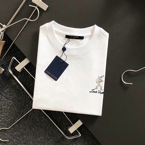 ☆超人気☆ヴィトン グラフィック 半袖 Tシャツ パロディ コットン vun77838通販