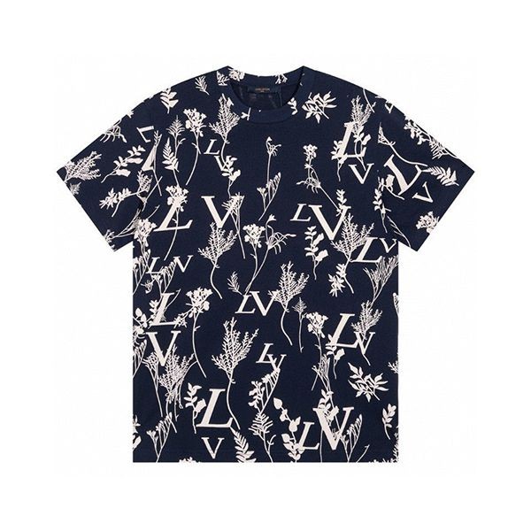 大人気！ルイヴィトン◆モノグラム Tシャツ ブルー スーパーコピー vun93461激安送料無料
