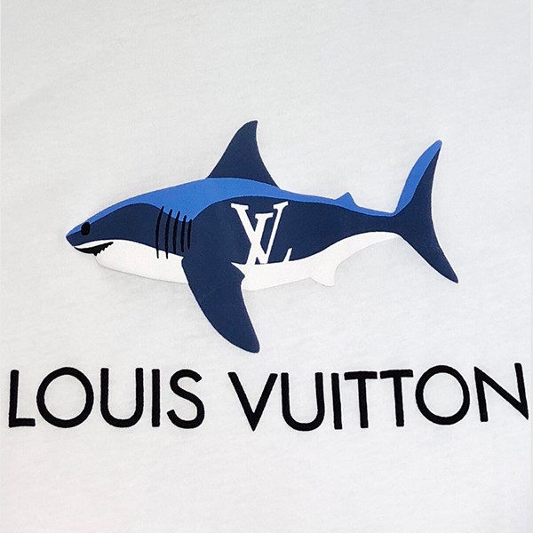 入手困難☆​ルイヴィトン Tシャツ コピー ウォーターカラーモノグラム☆ロゴ vuo17602人気
