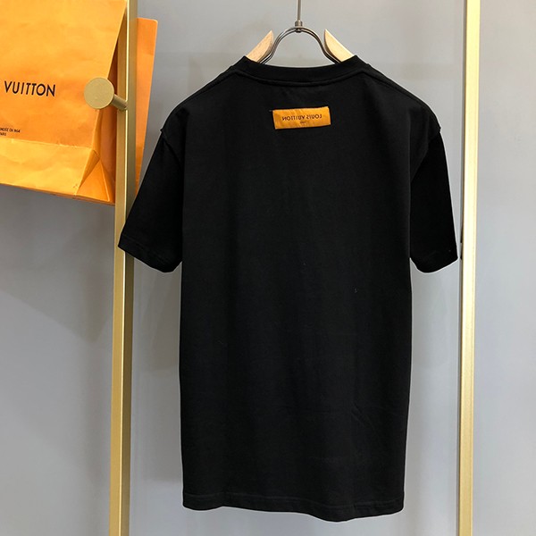 入手困難☆​ルイヴィトン Tシャツ コピー ウォーターカラーモノグラム☆ロゴ vuo17602N級品