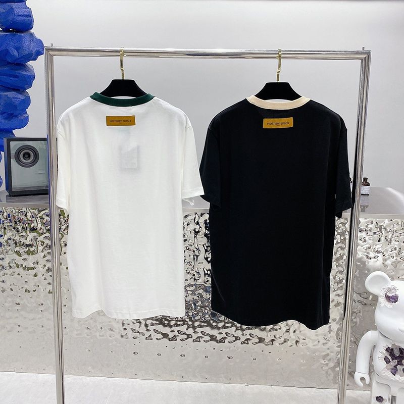 希少色​ルイヴィトン トランぺッター クルーネックTシャツ コピー 2色 vuo33468通販