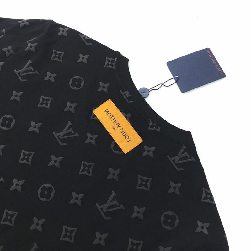 21AW新作​ルイヴィトン コントラストバックTシャツゲーム 偽物 vup36725人気