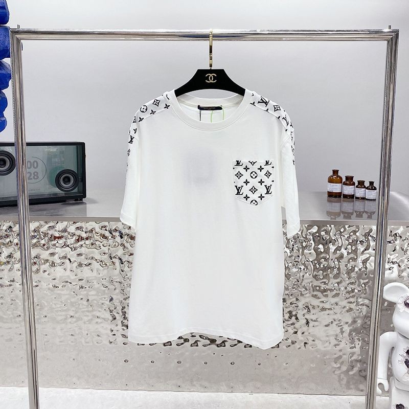 稀少ルイヴィトン トランぺッター クルーネックシャツ Tシャツ パロディ 2色 vup58078激安送料無料