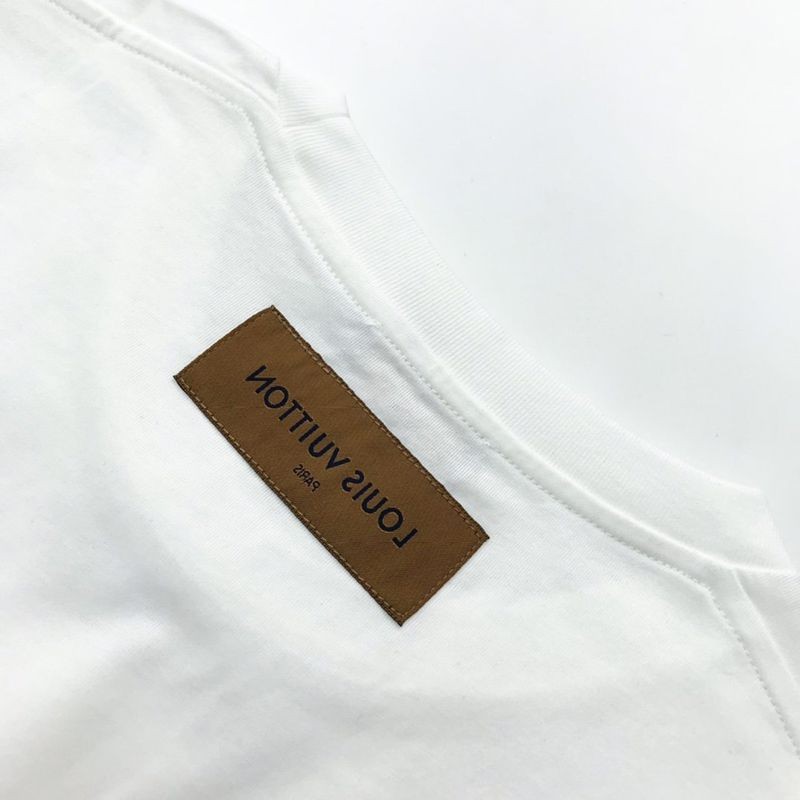 人気No1★​ルイヴィトン☆ジャカードダック クルーネック Tシャツ コピー vup61920人気