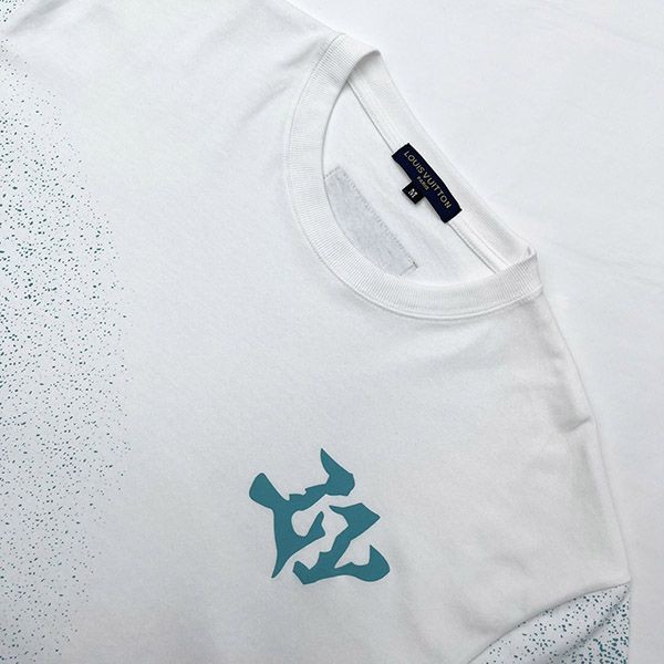 すぐ届 ルイヴィトン コットンクルーネック 偽物 Tシャツ vuq12052高い品質