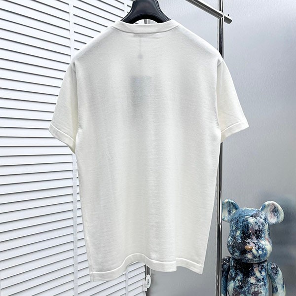 ルイヴィトン コピー「LVM」ロゴ クルーネック 白Tシャツ vur41302激安通販サイト