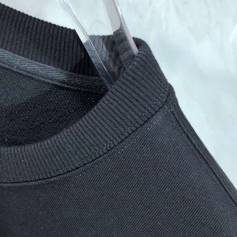 ★日本!!人気！ルイヴィトン パーカー 偽物☆クルーネック スウェットシャツ ブラック vur46376高い品質