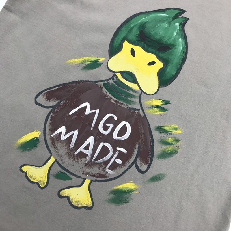 ☆超人気☆【​ルイヴィトン×NIGOコラボ】ダック クルーネック Tシャツ 偽物 vur60463高い品質