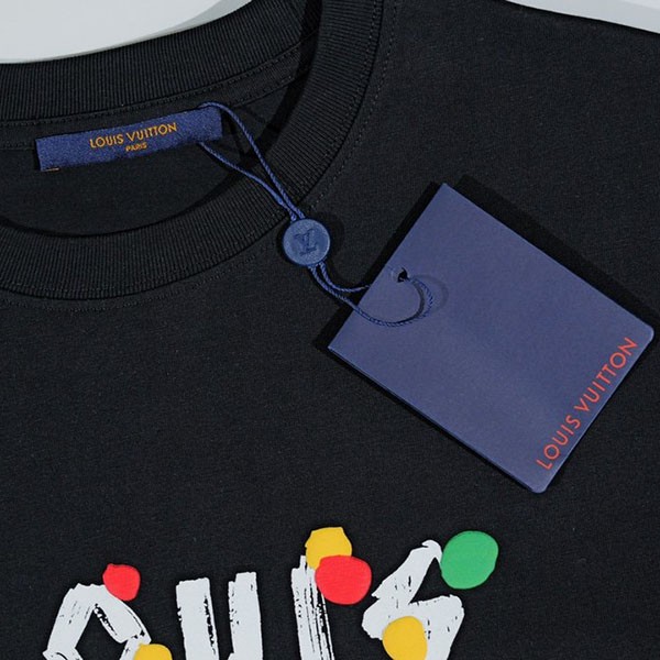 追跡付 ルイヴィトン 草間彌生 偽物 ロゴ Tシャツ vur81275人気