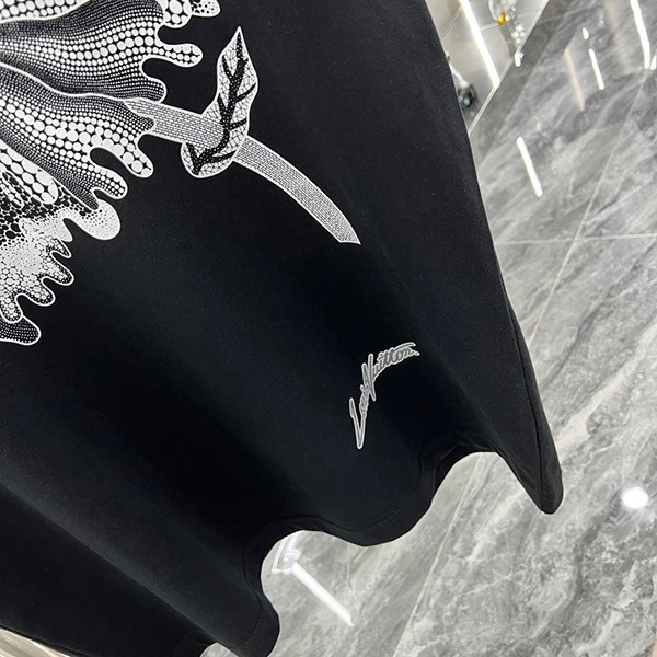 ルイヴィトン サイケデリック フラワー Tシャツ 偽物 草間彌生 LV vur84140最高級