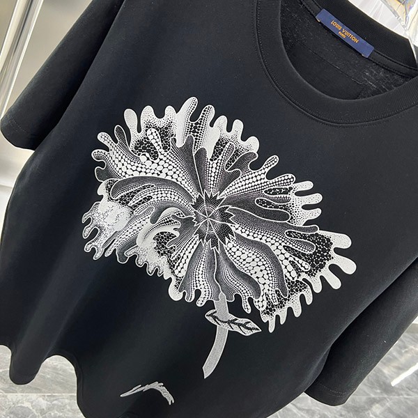 ルイヴィトン サイケデリック フラワー Tシャツ 偽物 草間彌生 LV vur84140代引きを販売