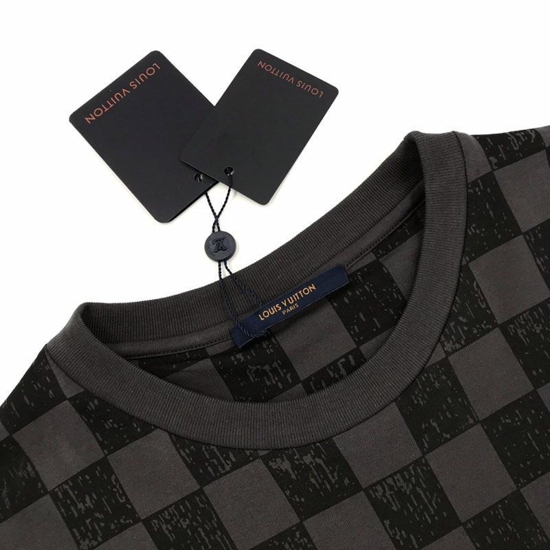 最安値挑戦 ルイヴィトン ダミエ Tシャツコピー vut56129激安送料無料