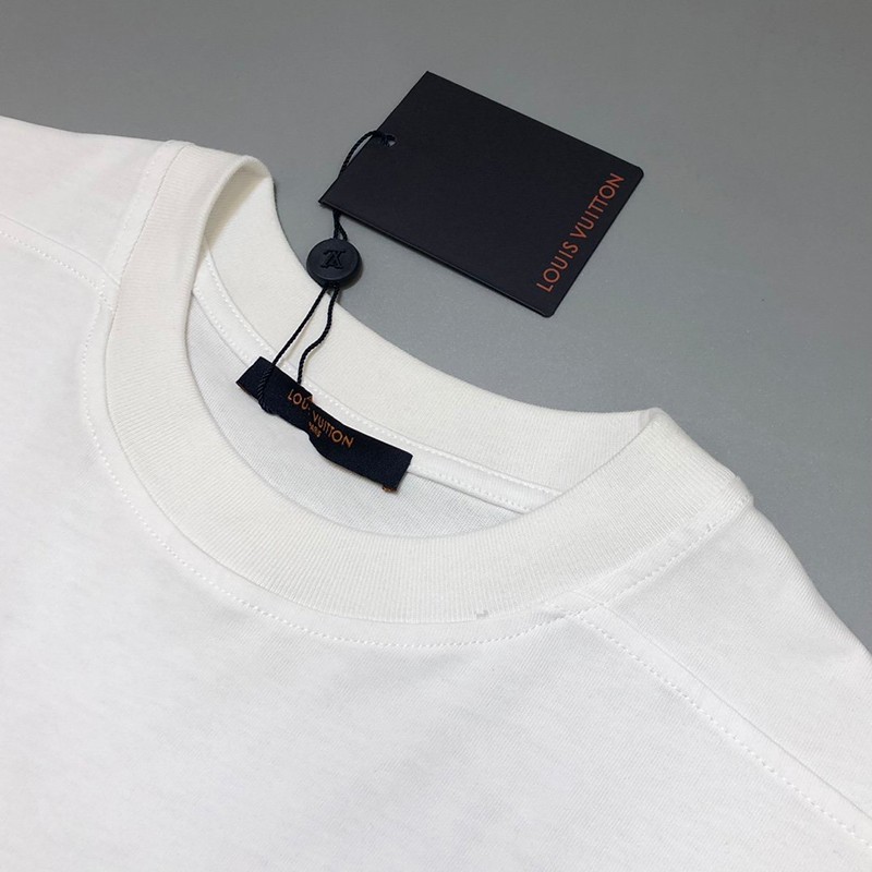 争奪戦ルイヴィトン Tシャツ コピー 21SS フロウティングLVプリンテッド vut78473激安送料無料