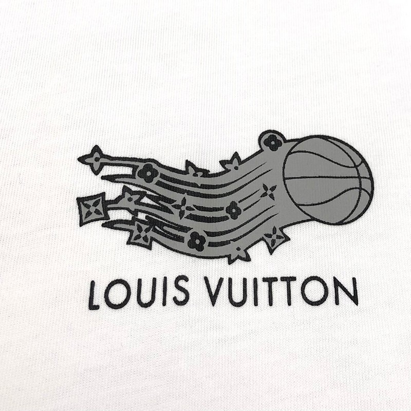 争奪戦ルイヴィトン Tシャツ コピー 21SS フロウティングLVプリンテッド vut78473人気
