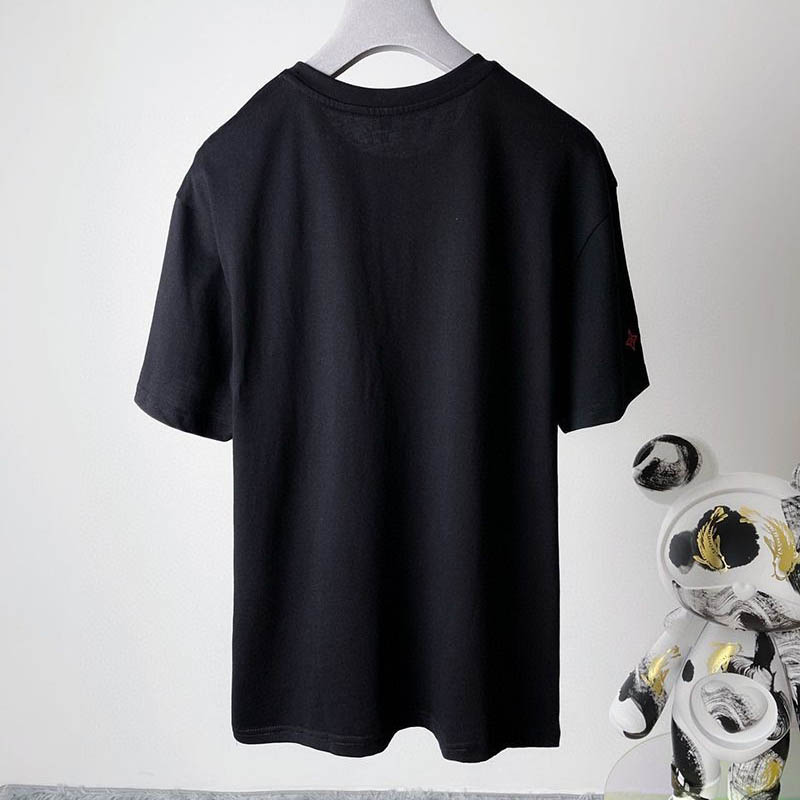 完売必至☆​ルイヴィトン Tシャツ パロディ ウォーターカラーモノグラム☆ロゴ vuu11266激安送料無料