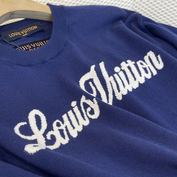 【日本未発売】ルイヴィトン ロゴニット Tシャツ vuu38143代引きを販売