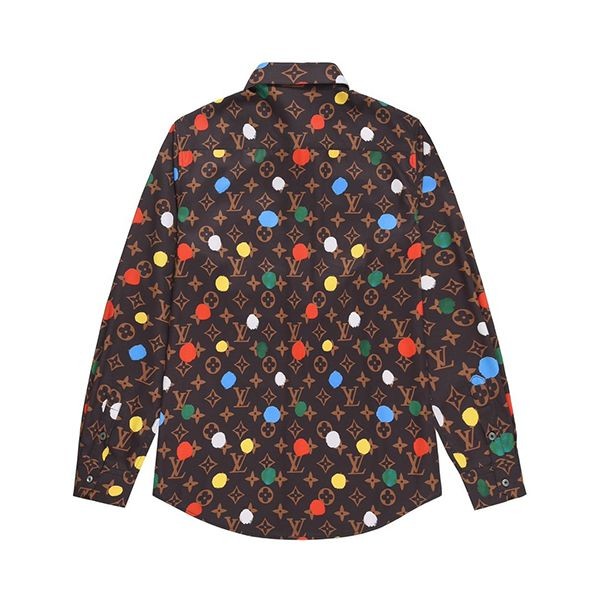 超話題!草間彌生コラボ コピー ルイヴィトン PAINTED DOTS シルクシャツ vuu66244通販