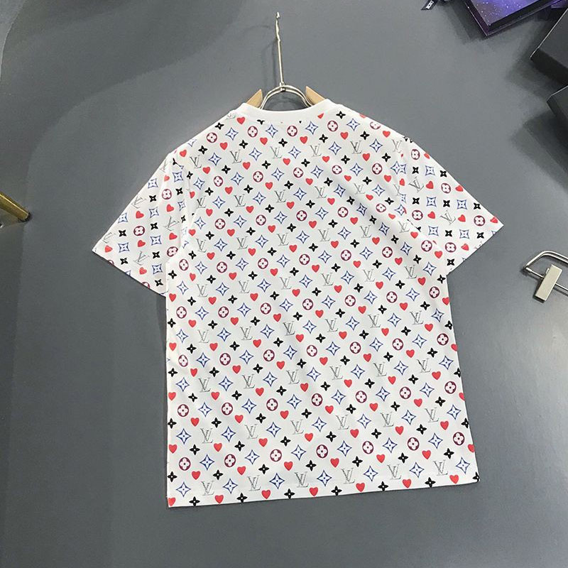 超話題!☆​ルイヴィトン Tシャツ パロディ ウォーターカラーモノグラム☆ロゴ vuw17317人気