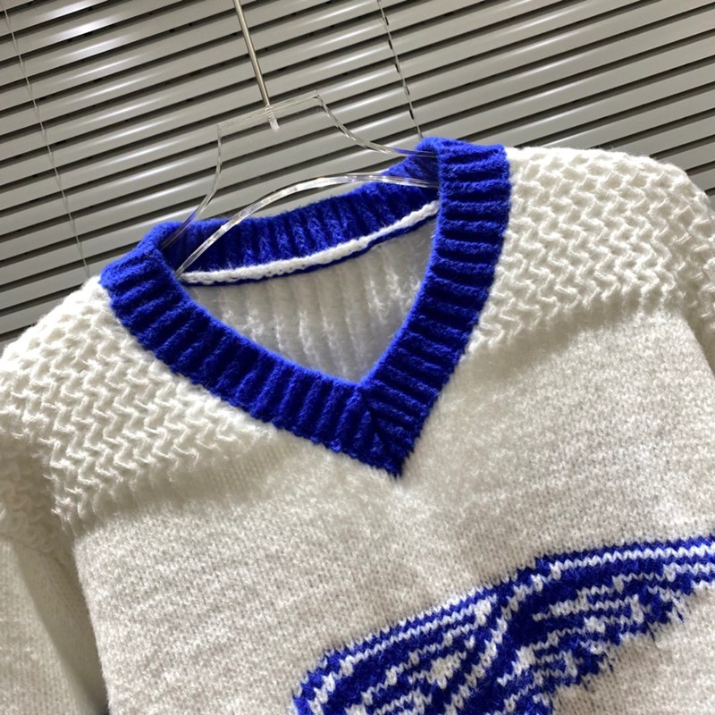 【日本未入荷】​ルイヴィトン ニット コピー ステッチクルーネックニット vuw49428高い品質