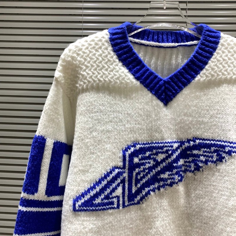 【日本未入荷】​ルイヴィトン ニット コピー ステッチクルーネックニット vuw49428人気