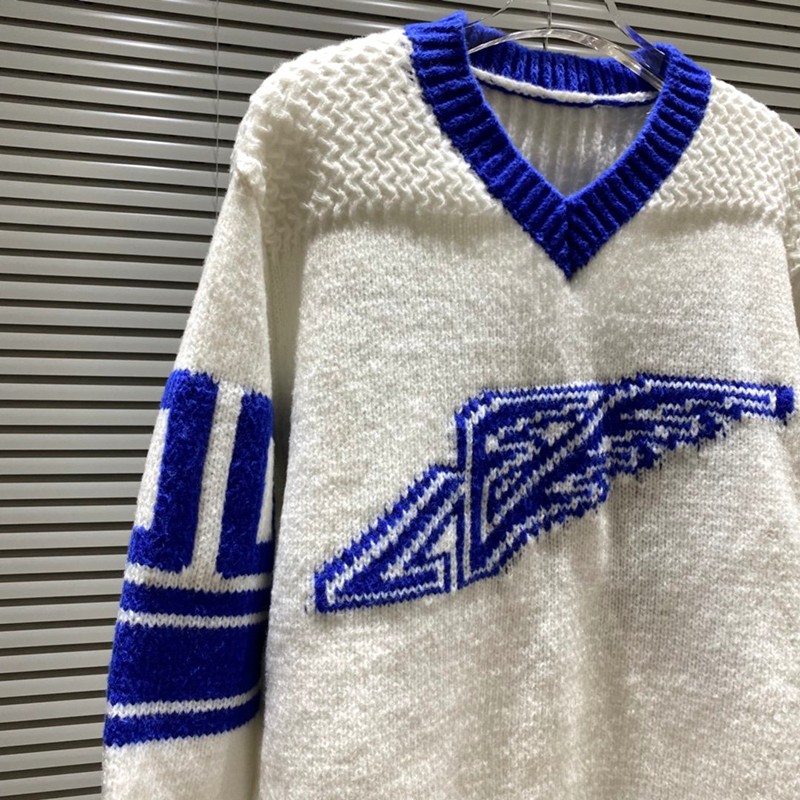 【日本未入荷】​ルイヴィトン ニット コピー ステッチクルーネックニット vuw49428代引きを販売