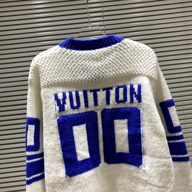 【日本未入荷】​ルイヴィトン ニット コピー ステッチクルーネックニット vuw49428品質保証